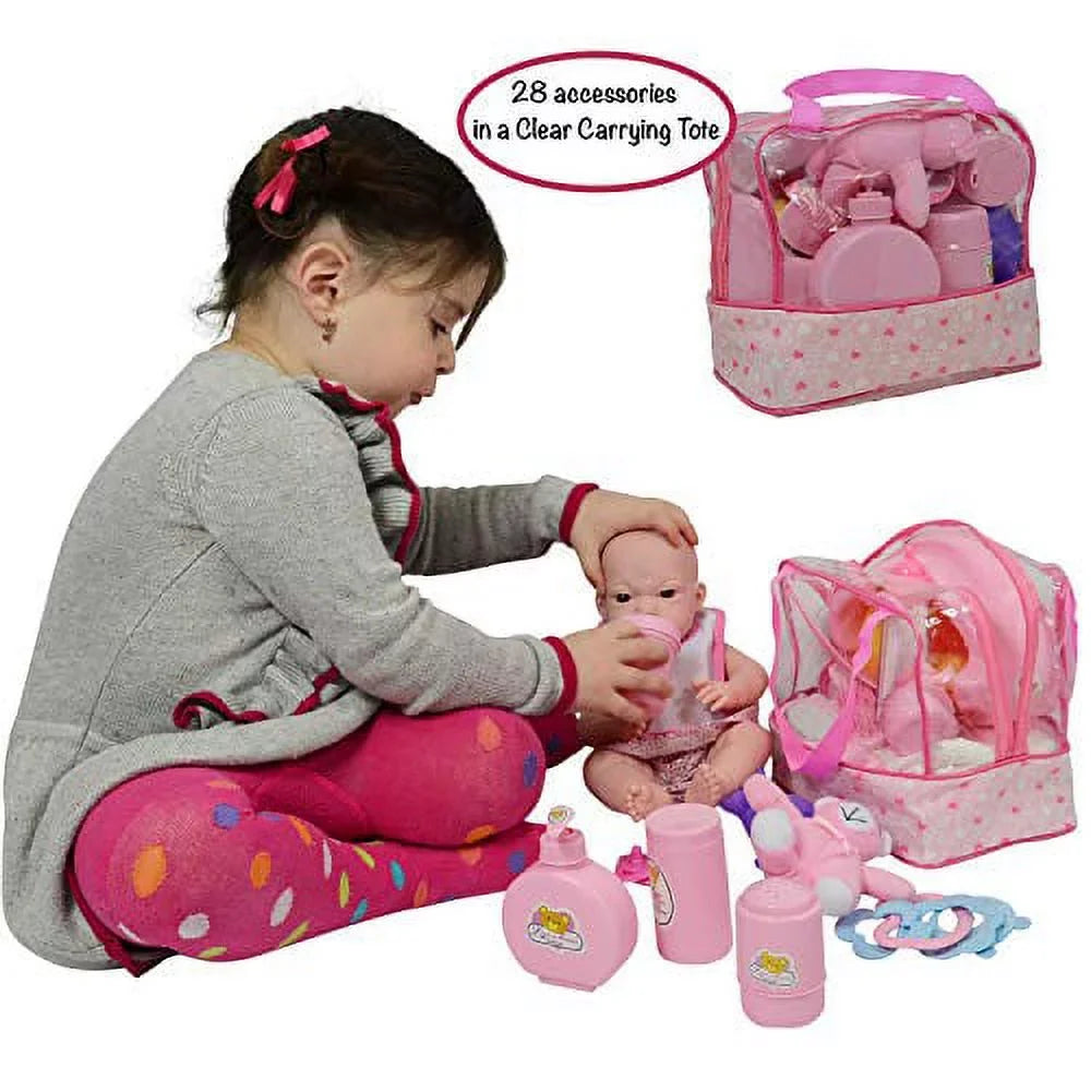 28 Accessories, Collection New Feeding The Doll Bag Pieces Diaper Doll and York