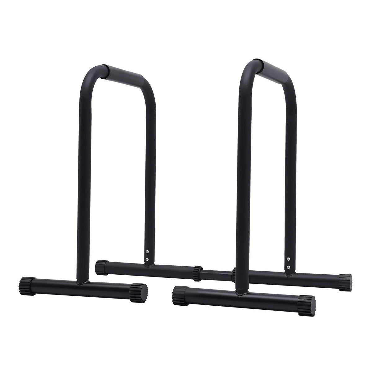 Stand Station Adjustable Gym Dip Upper Flkoendmall Black Body Height Home Equipment for