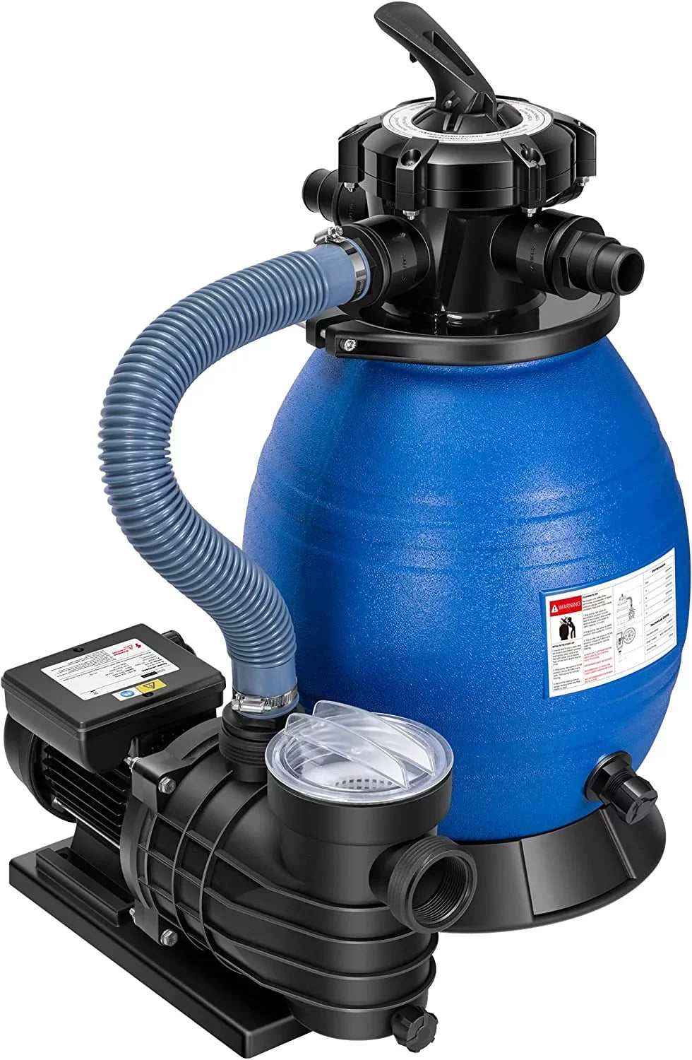 Pump, Pool, with Pound 15360 Fits Sand 3/4 SPECSTAR Filter 45 Pool Hp 2380 GPH Sand Gallons Capacity