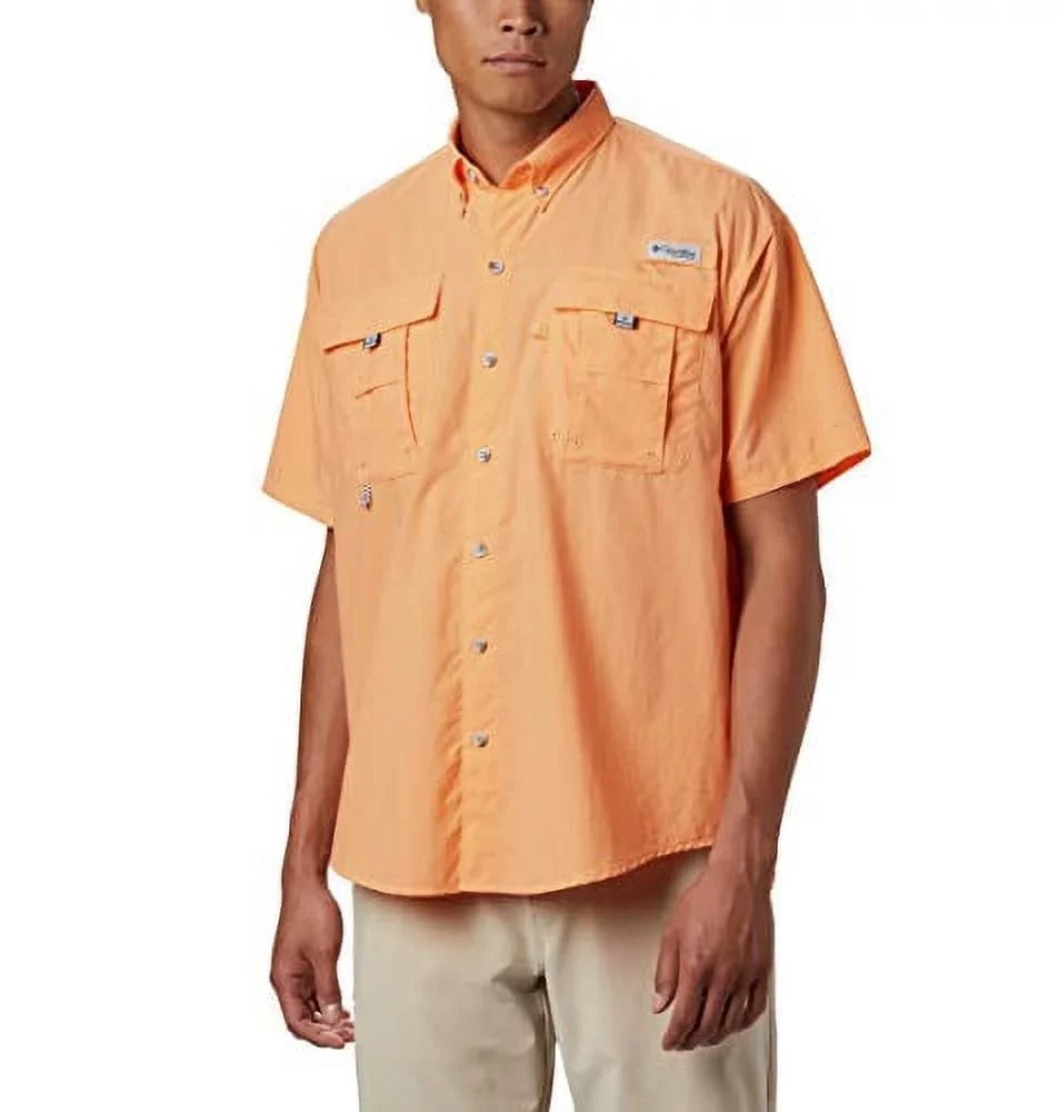 Shirt, XX-Small II Sleeve Short Bright Men's Bahama Columbia Nectar,