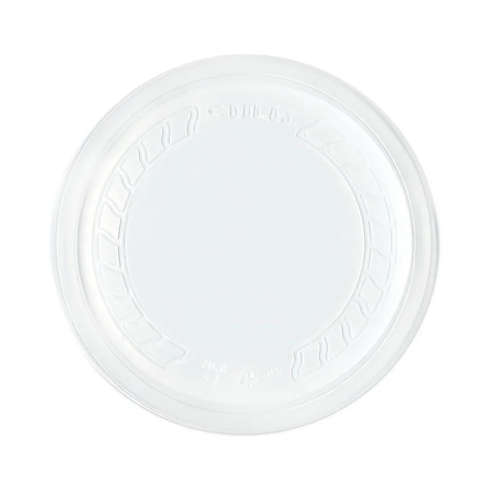 Clear, Conex Container Plastic, Deli Dart 500/Carton Lid,