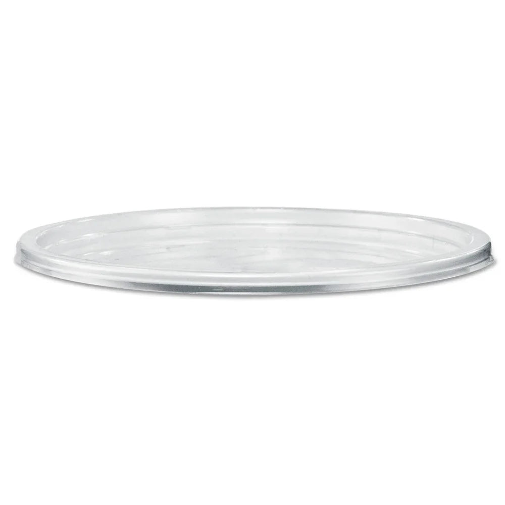 Clear, Conex Container Plastic, Deli Dart 500/Carton Lid,