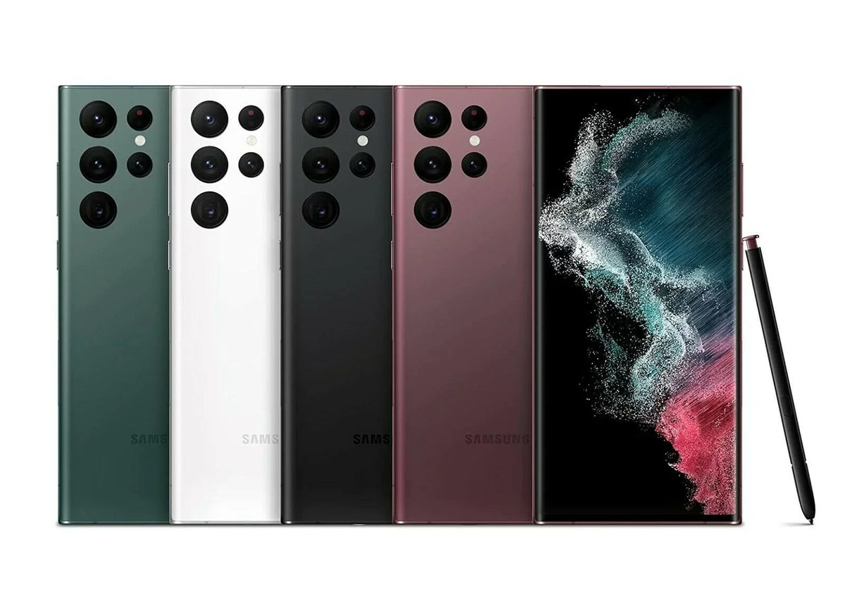 SM-S908U1 5G Condition Factory - Restored Ultra Phone 256GB (US Bronze Unlocked Excellent - Galaxy Cell Model) S22 (Refurbished)
