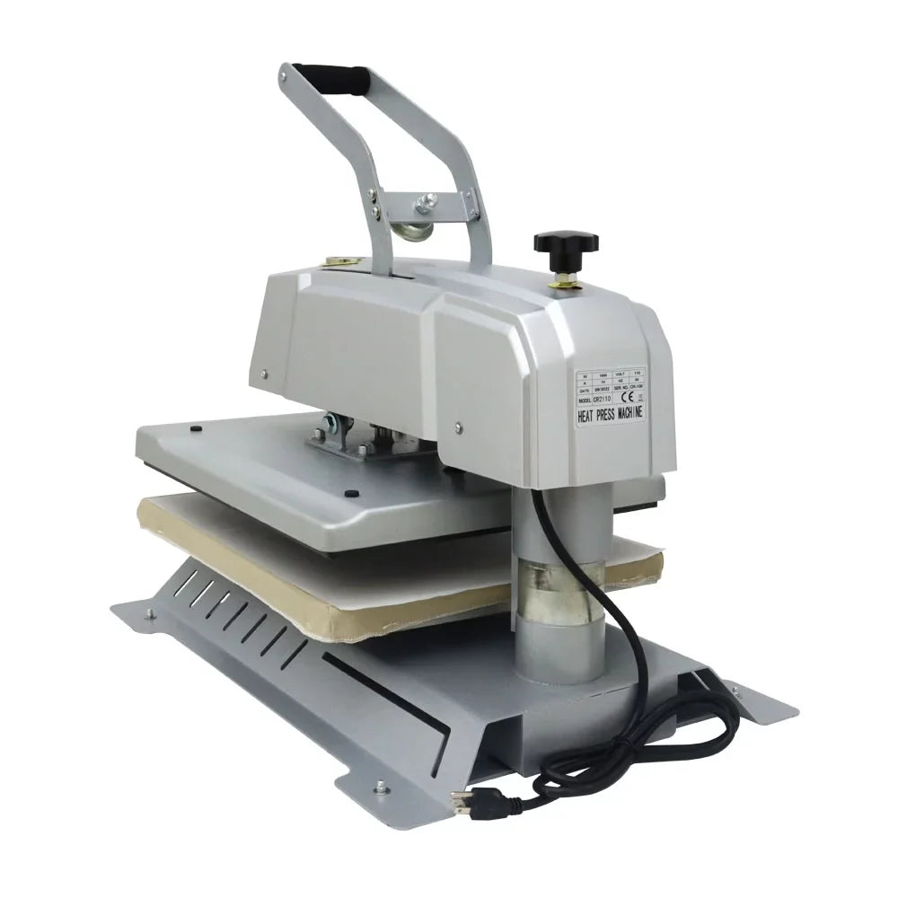 Transfer INTBUYING Sublimation Semi-Auto 16x20in Heat Magnetic Press Machine Heat T-Shirt Printing