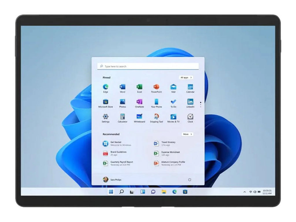 Tablet, 11, GB GB, 8 13", 512 Graphite Microsoft SSD, Windows Surface 8 Pro