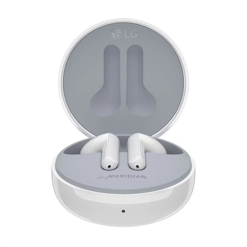 LG Wireless Earbuds (Refurbished) Restored HBS-FN6.ACUSWHI Tone HBS-FN6 Stereo W/UVnano, Free Bluetooth White