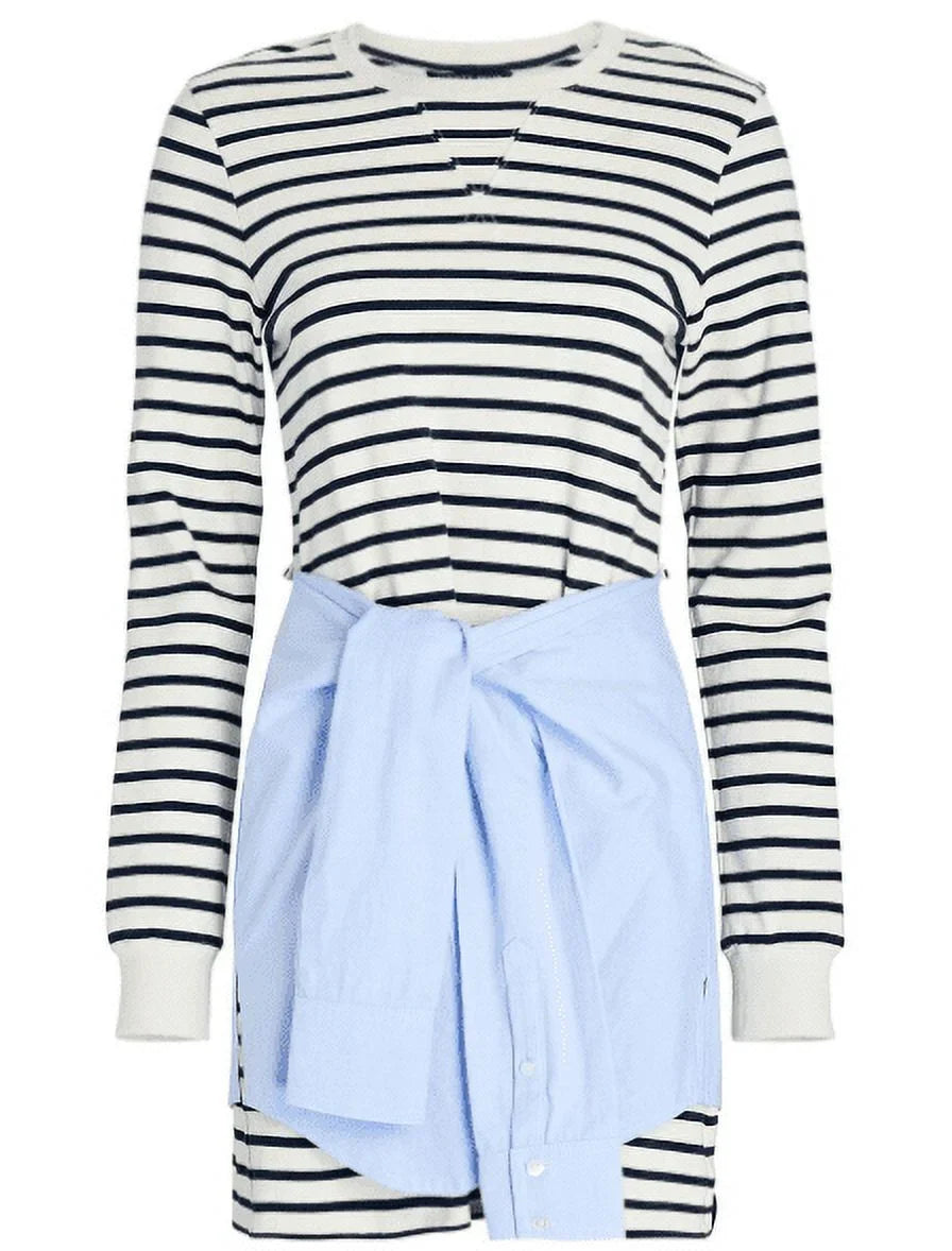 VERONICA Mini BEARD Cotton Laszlo Women's outfit, Multi Large Tie-Waist
