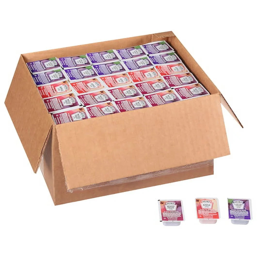 Cup Jelly Assorted no.3 200 Ounce .5 Single Case Serve