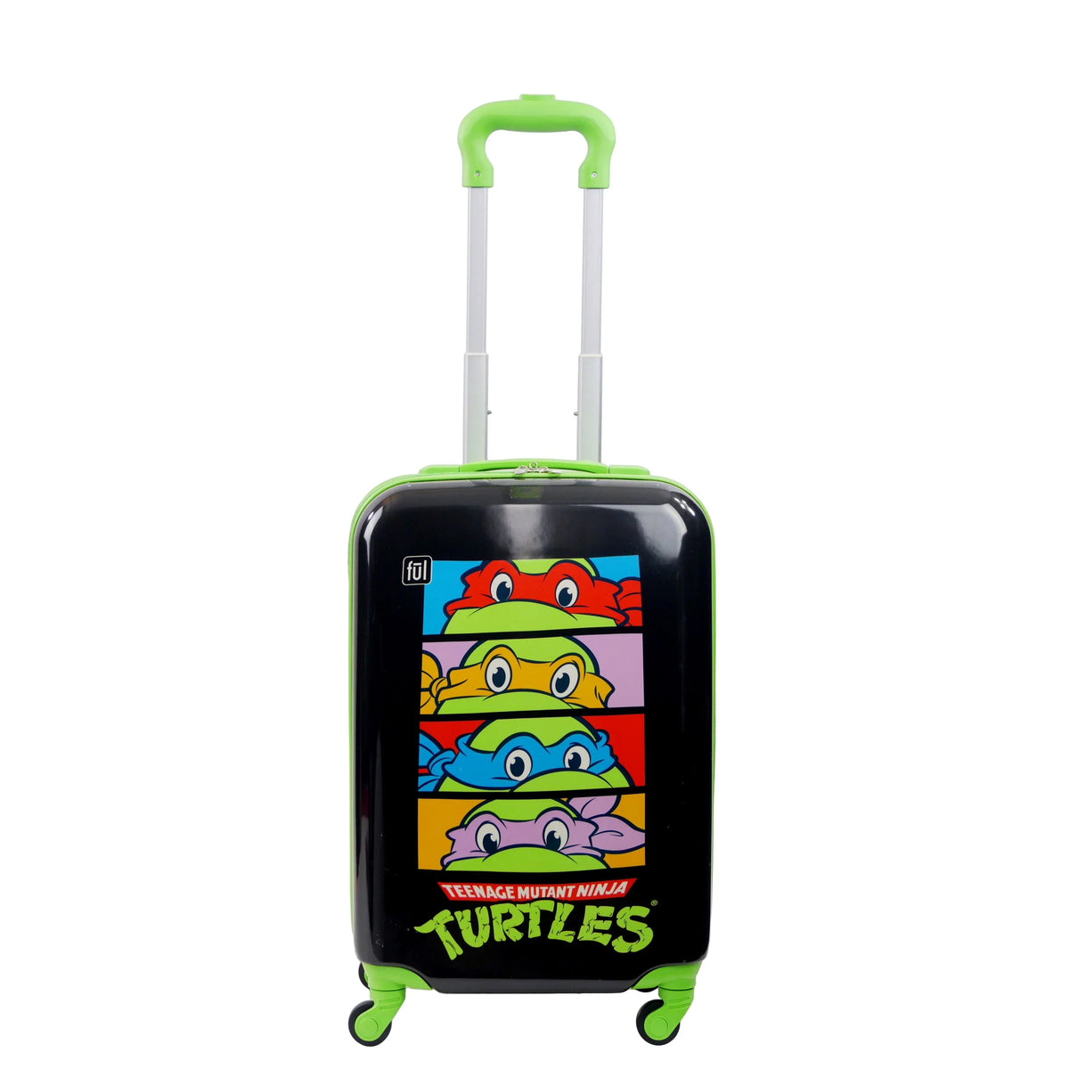 Carry Turtles Teenage Suitcase Rolling Mutant Inch Hardshell Luggage, TMNT Kids Spinner 21 Multi Ninja Wheels, On with