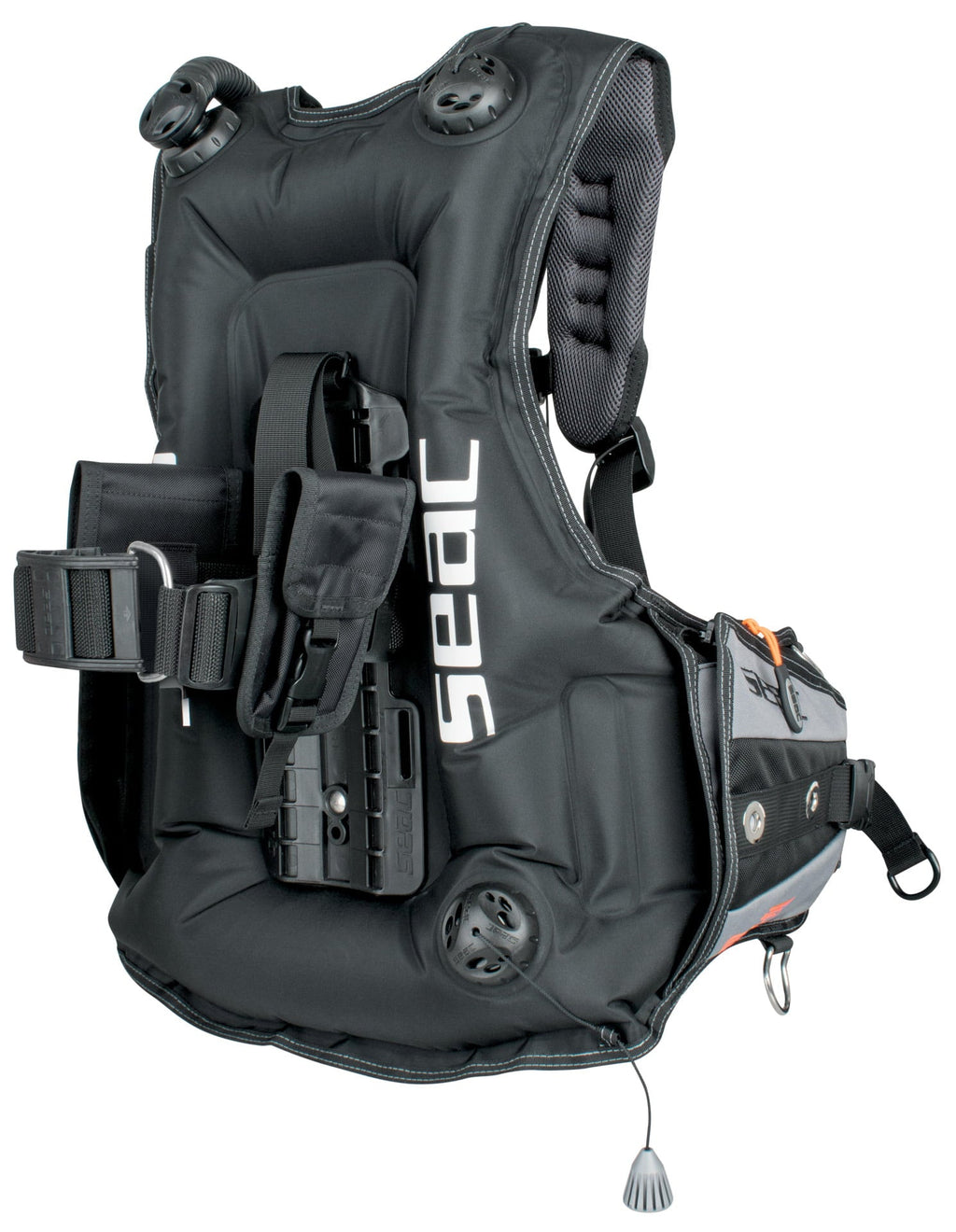 Buoyancy EQ-PRO Compensator - SEAC Black/Grey Medium -