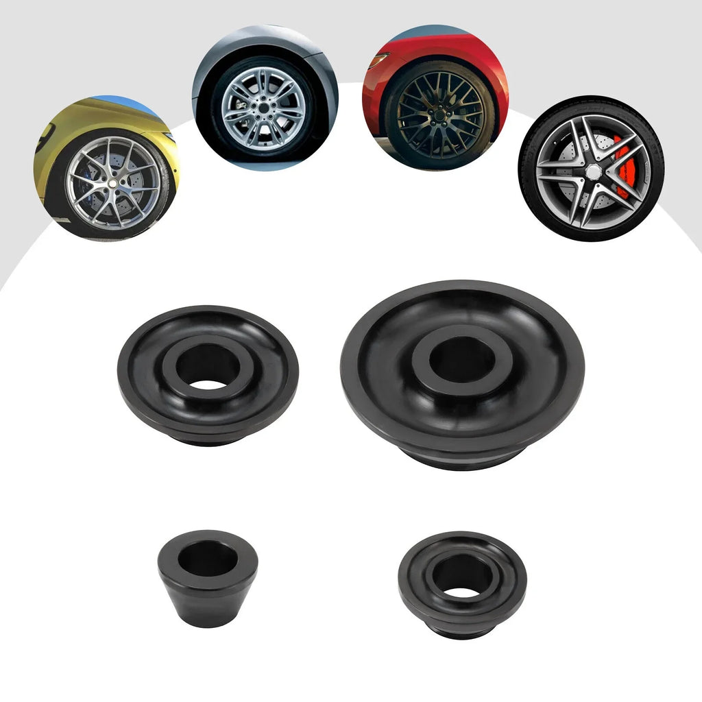 Sizes 4 Tire Wheel 36mm Balancer Kit Cones Steel Balancer Cones 45-gauge Adapter