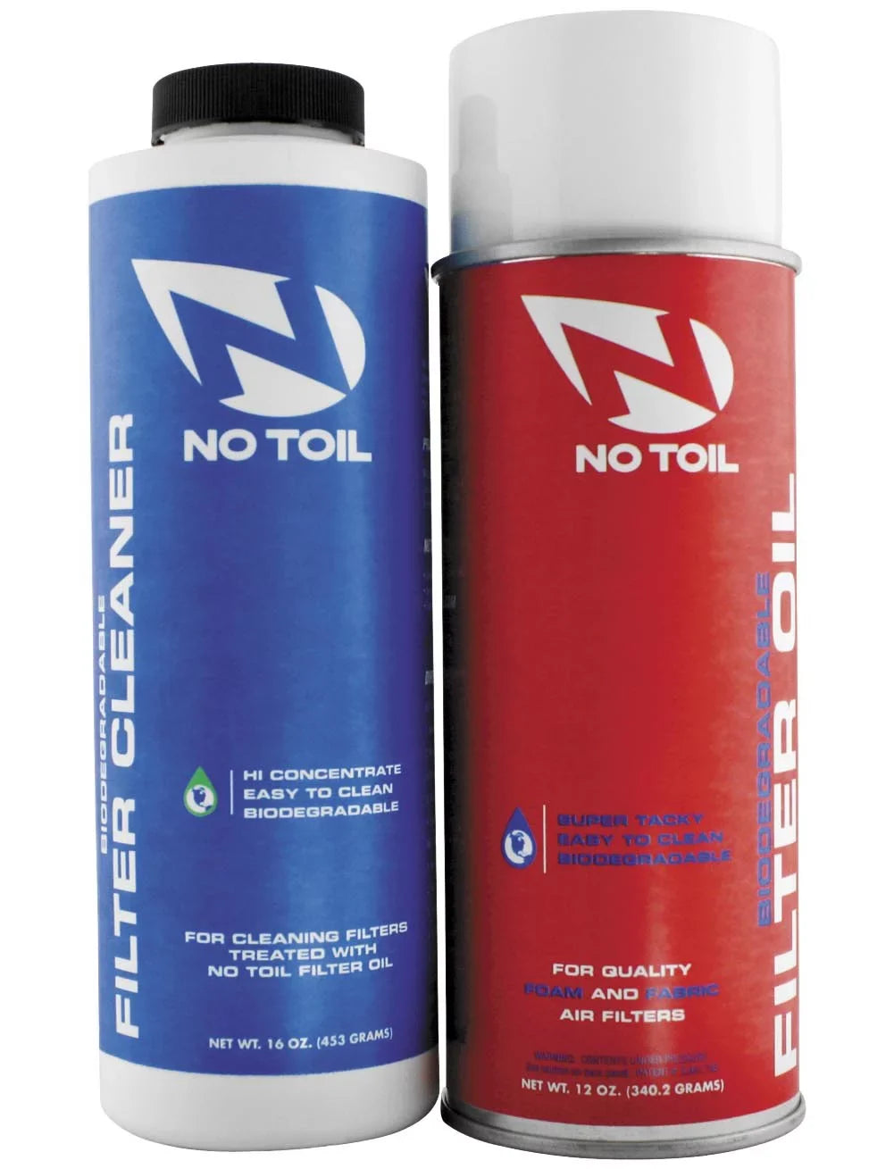 Kit Toil Cleaner Oil, No 2 Pack 12oz 16oz - Maintenance Aerosol Filter NT208 -