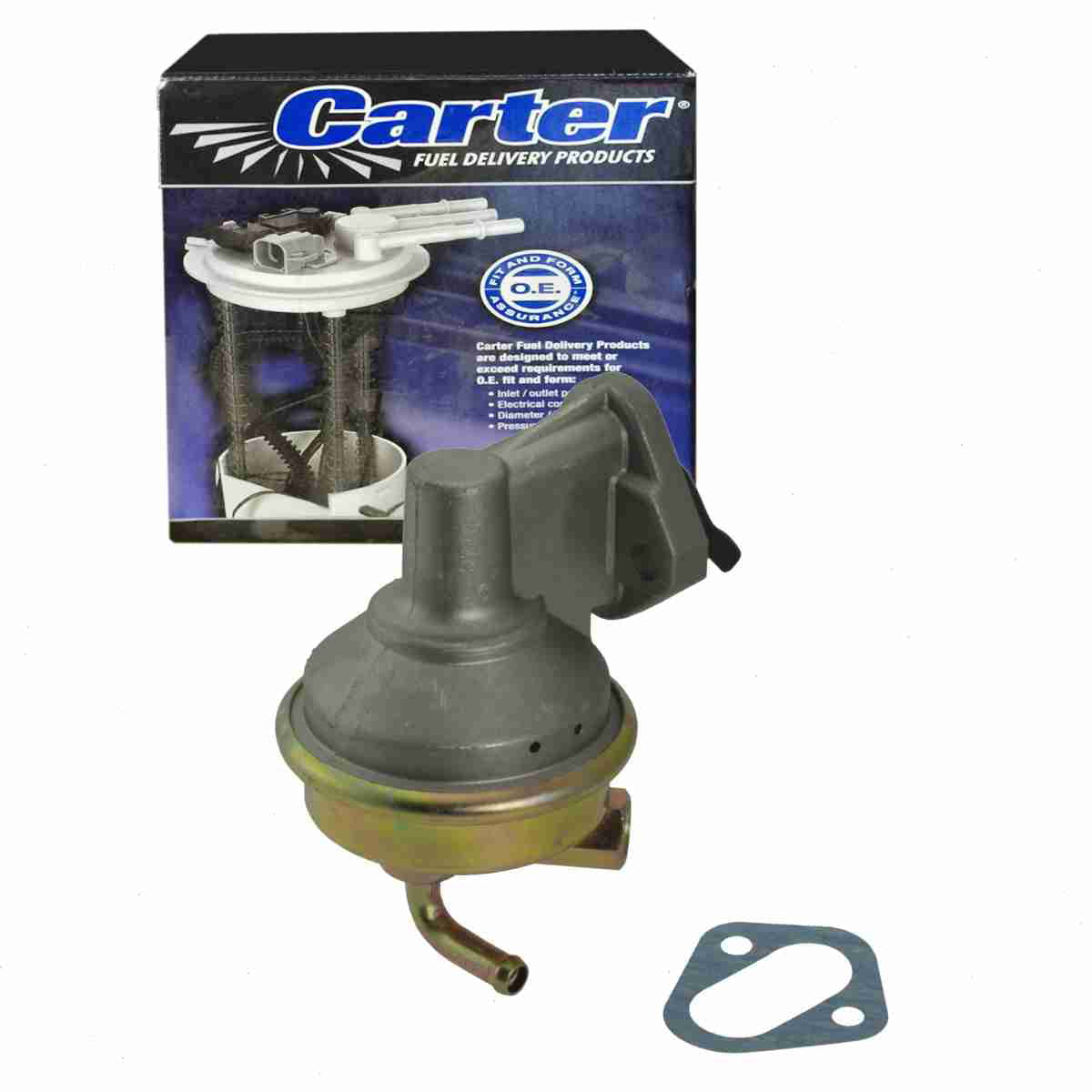 5.0L compatible Carter Fuel 1973-1980 Pump 4.4L with Chevrolet V8 Mechanical 5.7L Malibu