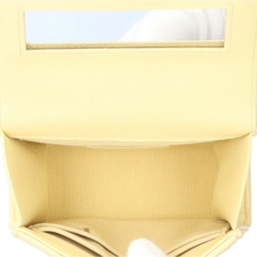 Bag Pre-Owned Yellow Shoulder (Good) Women's AP2682 Lambskin Matelasse
