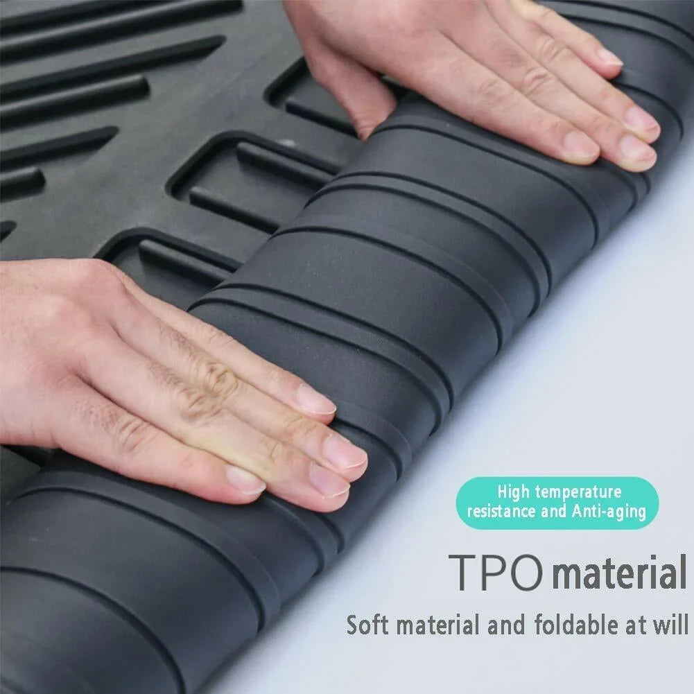 Cargo Mat Y Carpet Trunk climate Model Tesla Waterproof for All 2020-2023 Liner