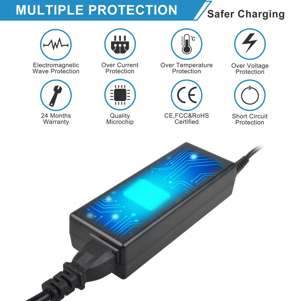 Solar Goal 1250 p/n: Cord Replacement Compatible Power Generator PwrON Zero Yeti for Adapter AC Supply 31901