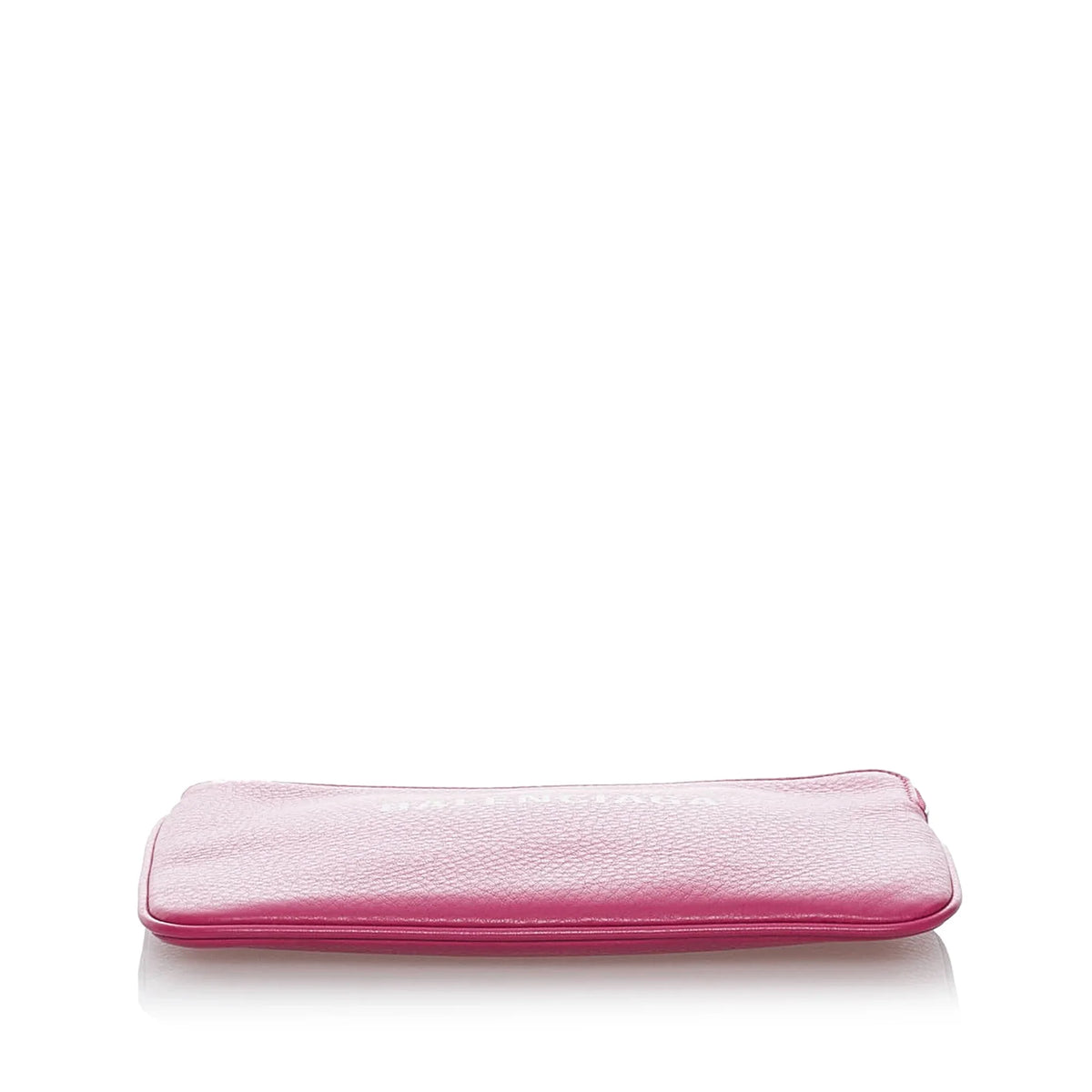 Women Pre-Owned Authenticated Pink (Good) Balenciaga XS Pouch Leather Everyday Calf