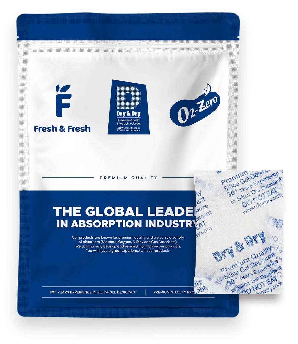 Dry" "Dry Premium Rechargeable Fabric Dehumidifiers Packets Silica Gel [100 - Gram & Packs] 20 Desiccant