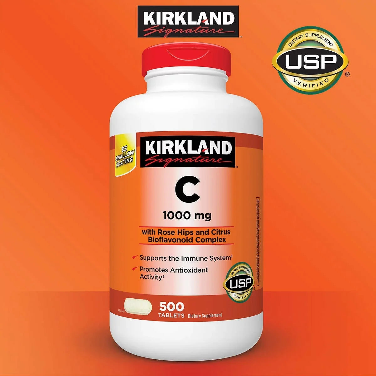 And 1000mg Bioflavonoid rose 500 C Tablets Complex Vitamin Antioxidant hips with Citrus