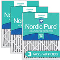 Pleated 14 Nordic MERV Pure Pack Air Filters 3 16x30x2