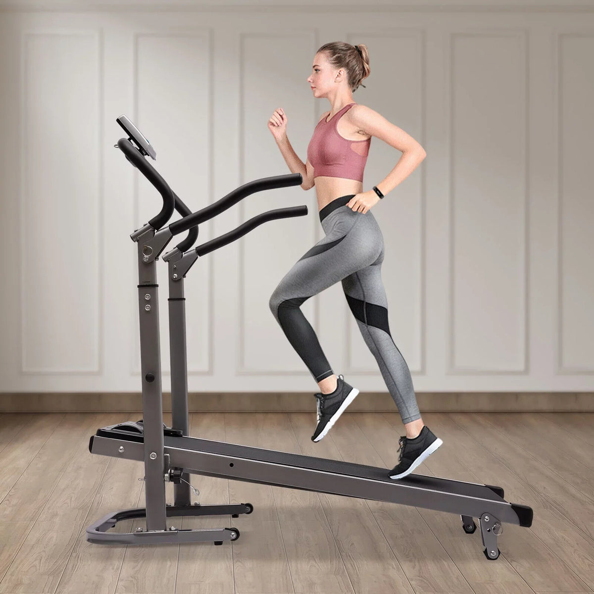 Machine Treadmill Home Fitness Folding Jogging DENEST Use Electric With incline Running