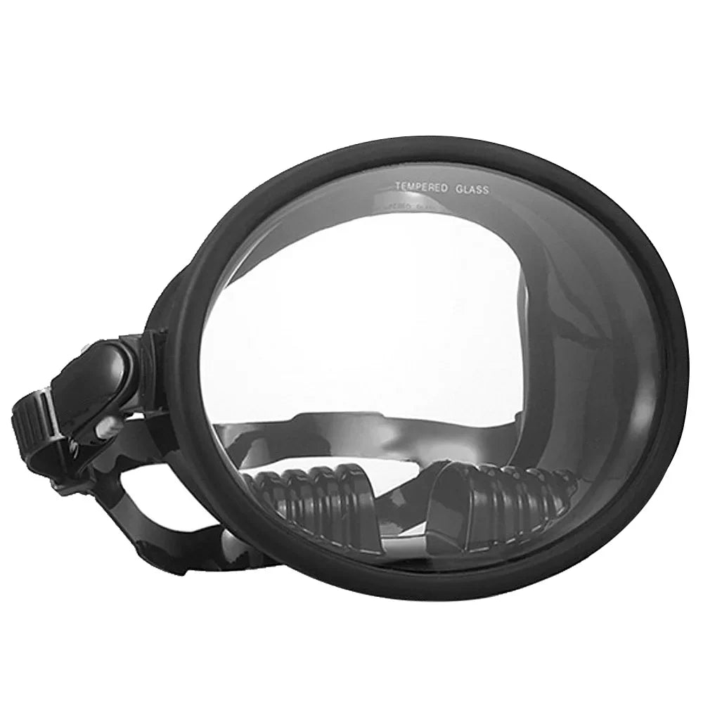 and 180° Frame Snorkeling Big Best for Diving Vision Dcenta -Fog View Full Wide Spearfishing Diving Underwater Watertight Lens
