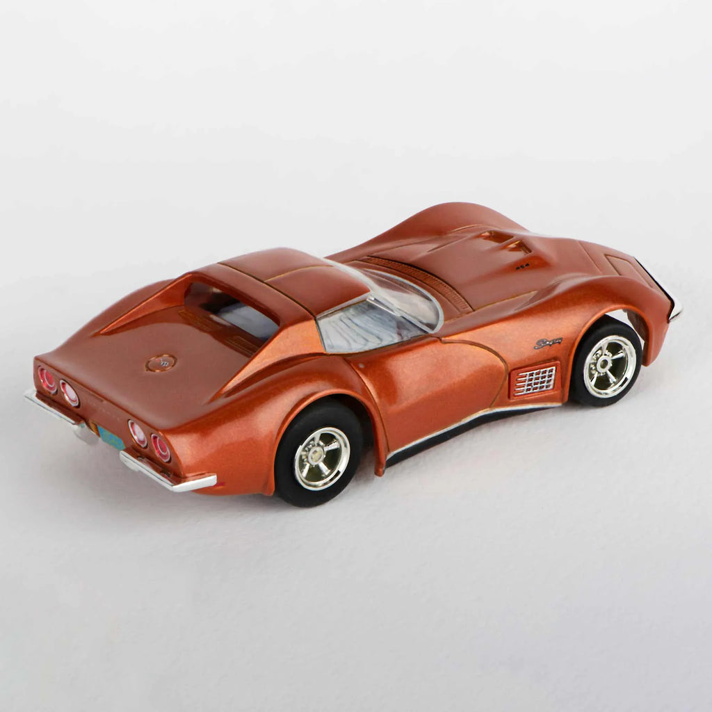 Corvette 454 Slot Metallic HO Orange Cars Racing AFX/Racemasters 1971 AFX22047