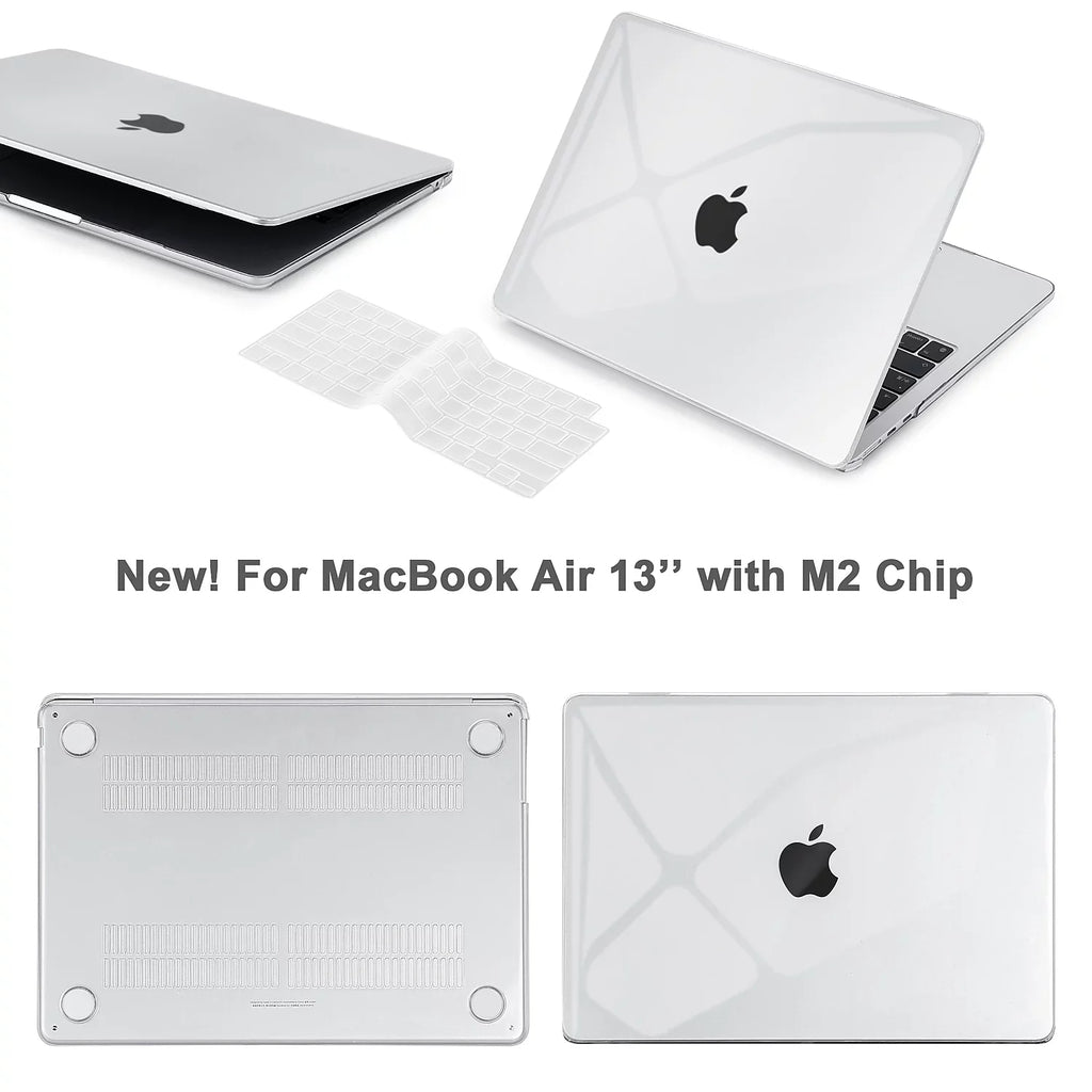 Keyboard Clear (TP-CYC-K-MA13M2) Techprotectus Crystal Laptop Hard-Shell Cover with Sleeve