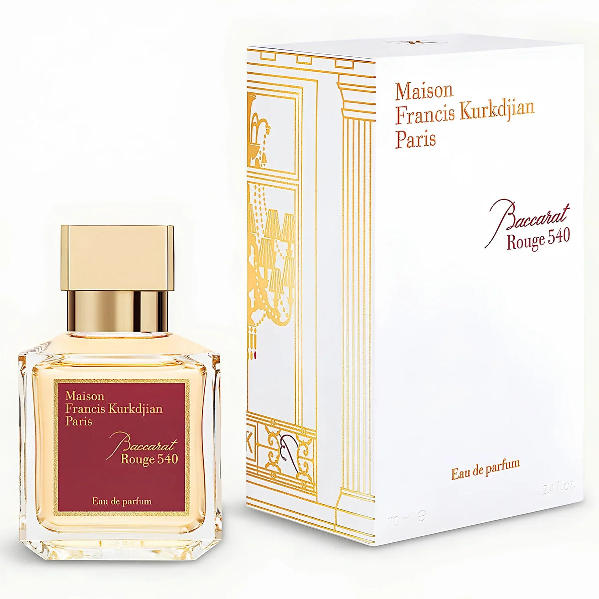 Unisex 2.4 Rouge New Parfum Baccarat oz/70 Eau 540 Spray,Mai.son-Fran.cis-Kurkd.jian ml De