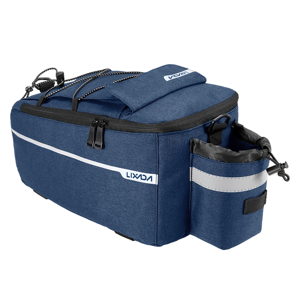 Rack Pannier Rear Bag Insulated Cooler Shoulder Bag Cycling Luggage Reflective Trunk MTB Bag Bag Lixada Bike Storage