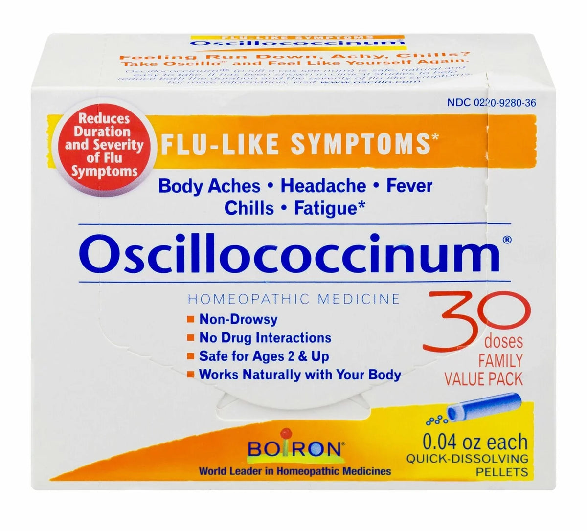8 Dose Pack - 30 Oscillococcinum of Boiron