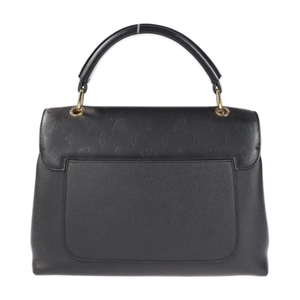 Shadow (Good) Leather One Monogram Verry M51989 Noir Shoulder Pre-Owned 2WAY Bag Handbag Handle