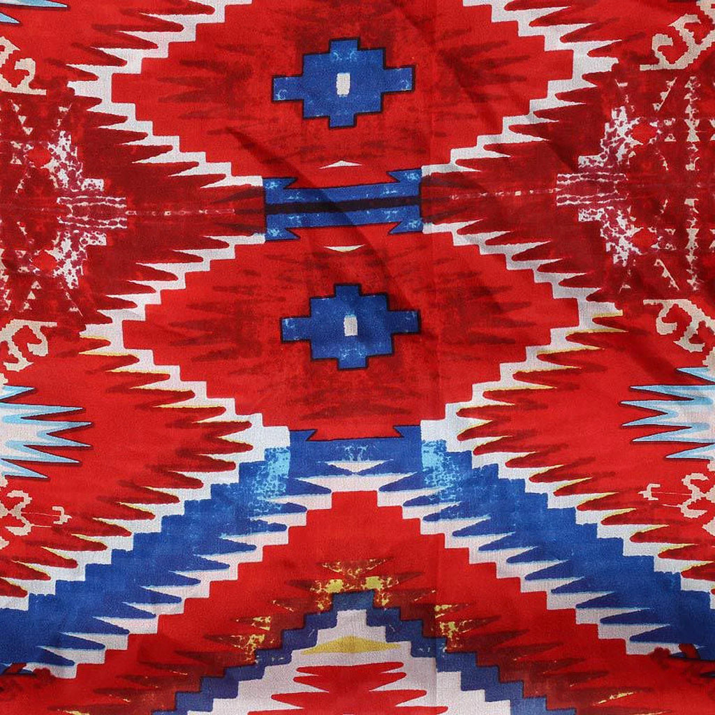 4 Red/Blue Traders Wild Rag Aztec Wyoming