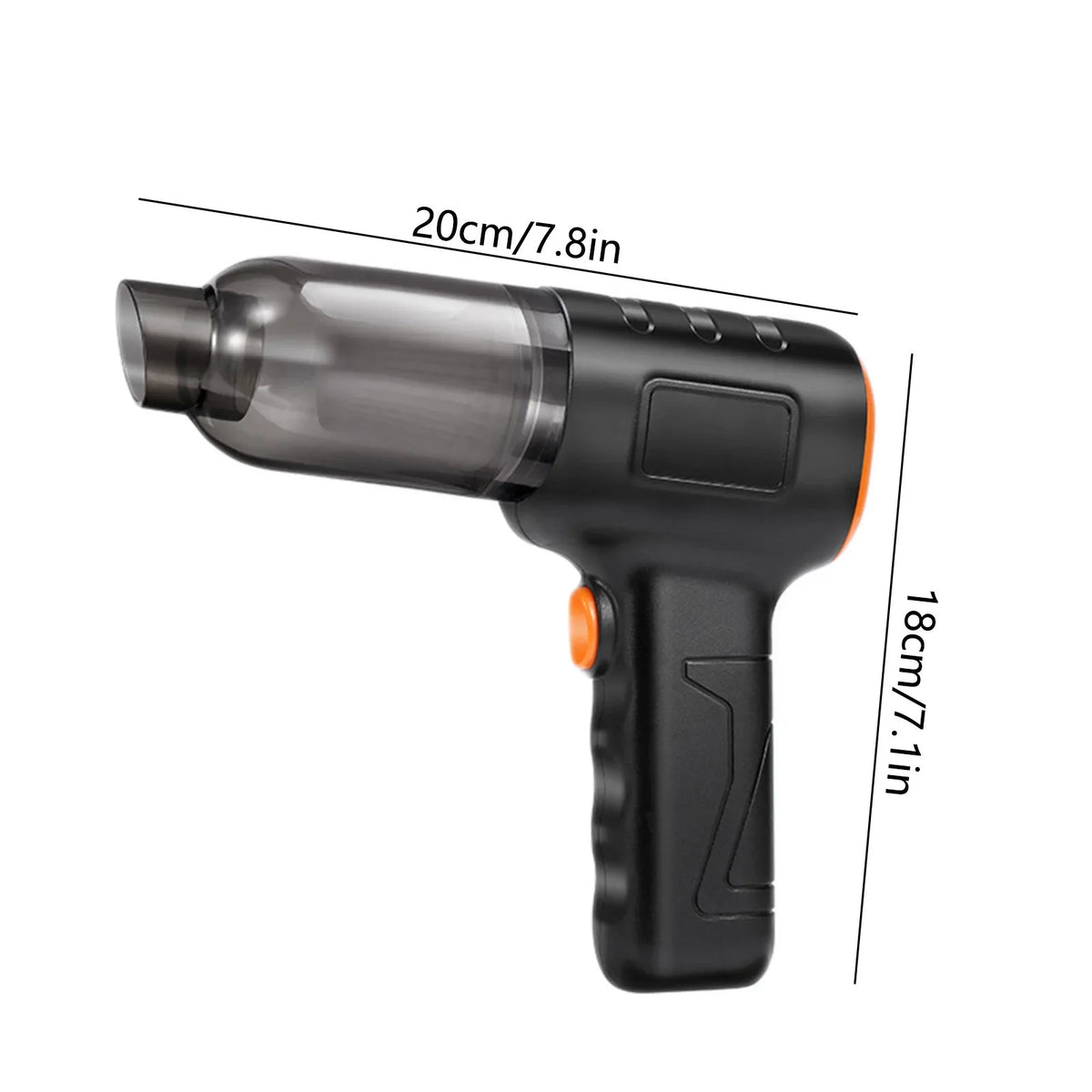Handheld 16000 200W Pa Cleaner Visual Lightweight Bucket Dusts Cleaner Suction Hand Powerful Car For Vacuum Rechargeable 3000 MAh Battery Home Essentials Vacuum Vacuum Held