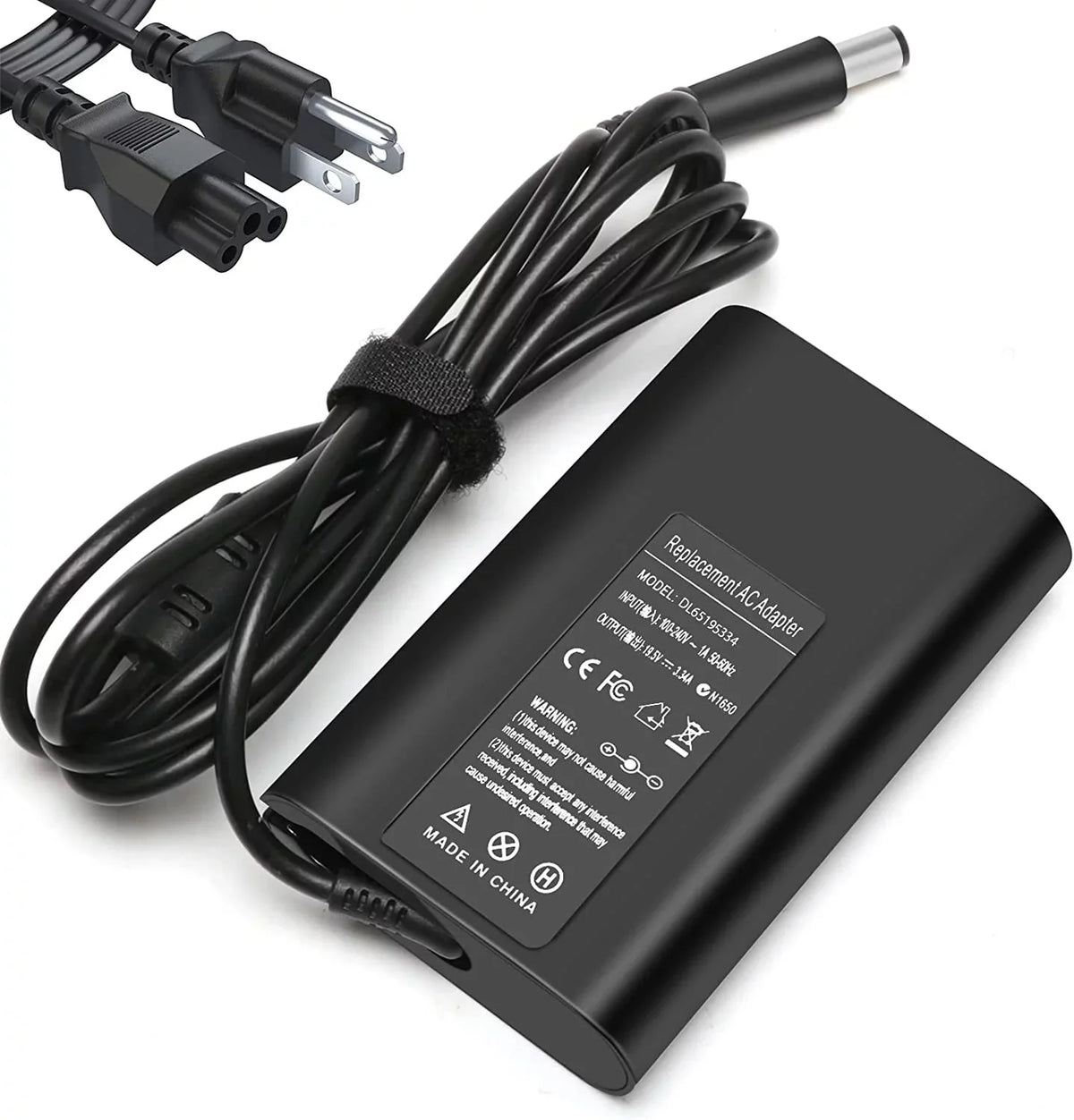 E6540 5500 Laptop AC 3440 5400 Charger E5470 E5450 7480 E7480 E6420 5480 LA65NM130 7490 for E7470 E5400 7390 Latitude LA65NS2-01 E6430 Adapter 65W E5420 7400