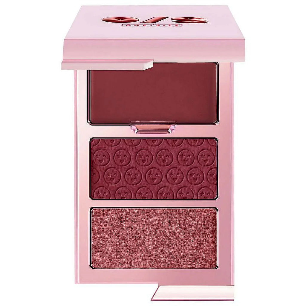 Trio Starrr 3.4 Cheek by dimension: Berry Palette, Patrick Gay Blush 3D Oz, ONE/dimension Clapper