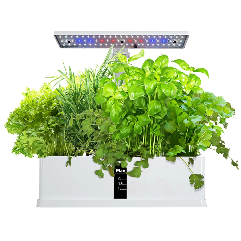 9 Indoor Home Growing Lights Kit Garden Office Hydroponics LED Height with System Adjustable moobody Pods for Smart Kitchen