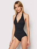 BLACK Ralph 4 Swimsuit, One-Piece Club Beach US Halter Lauren Solid