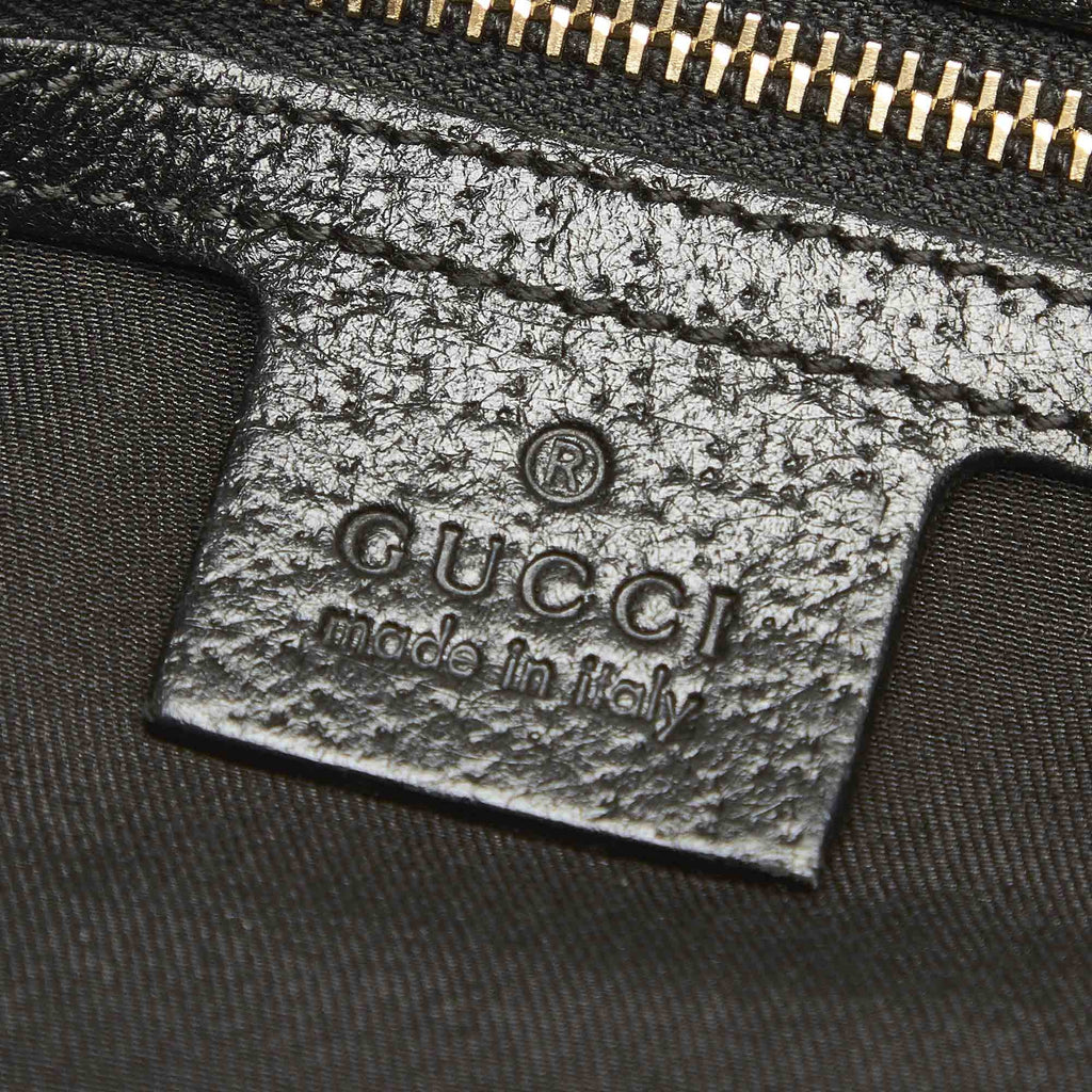 Fabric Black (Good) Women GG Canvas Bag Pre-Owned Shoulder