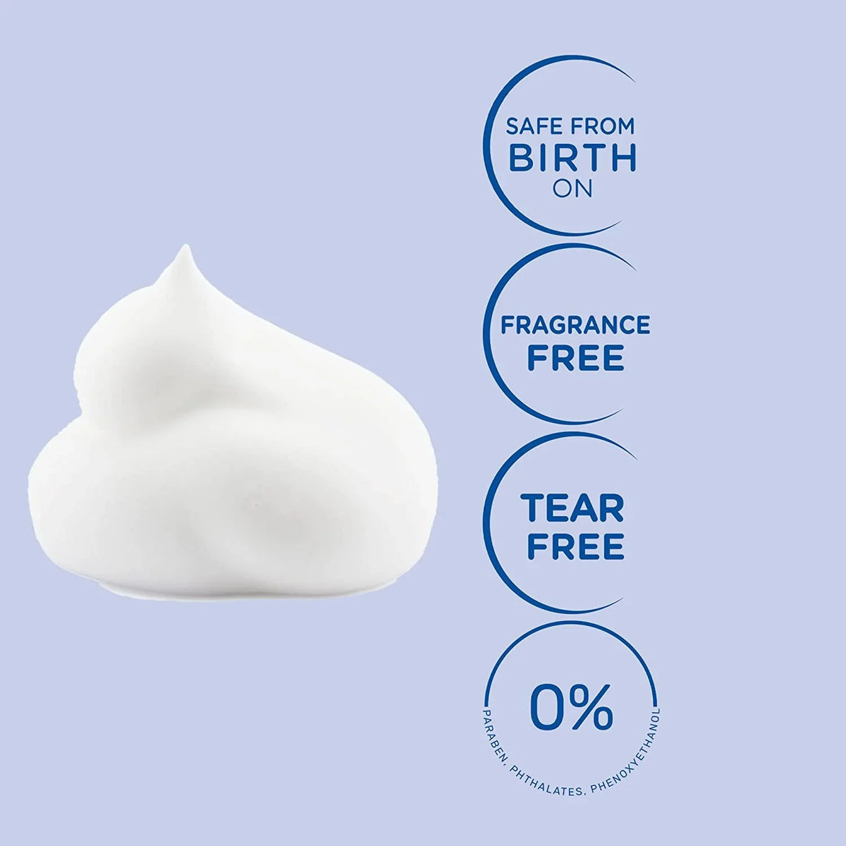 Natural - Cradle with Foam Shampoo Avocado Tear-Free Fragrance-Free - Mustela Newborn oz. Baby 5.07 - fl. for Shampoo & Cap