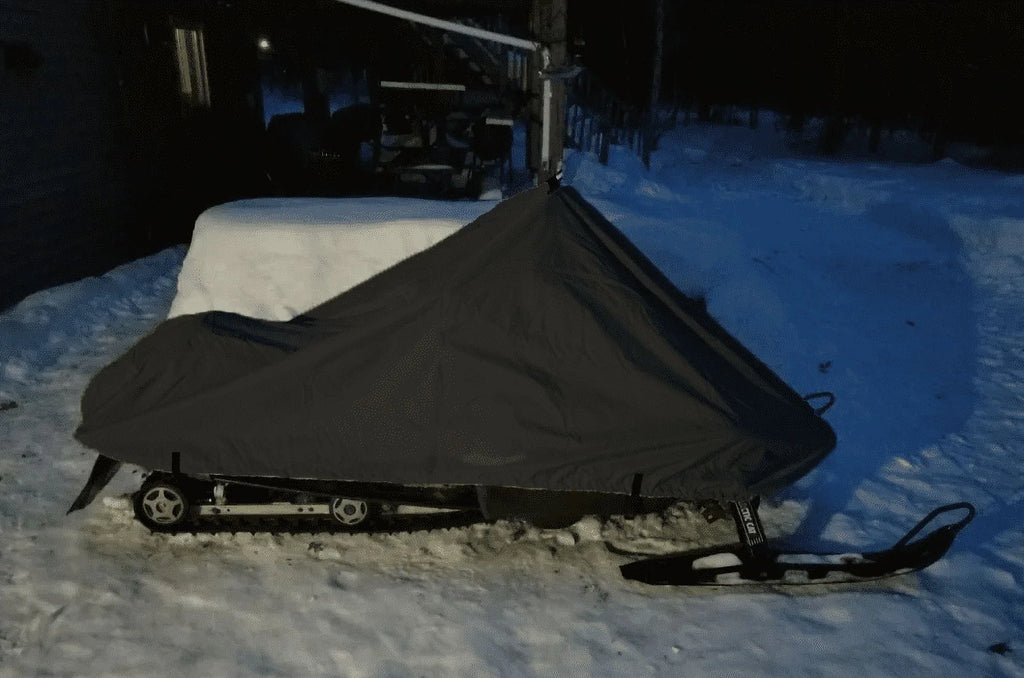 Compatible for Storage Cover Ski 550 GSX FAN Sled. the Denier Bombardier Snowmobile Doo All 2005-2007 Black. 200 Model Snowmachine