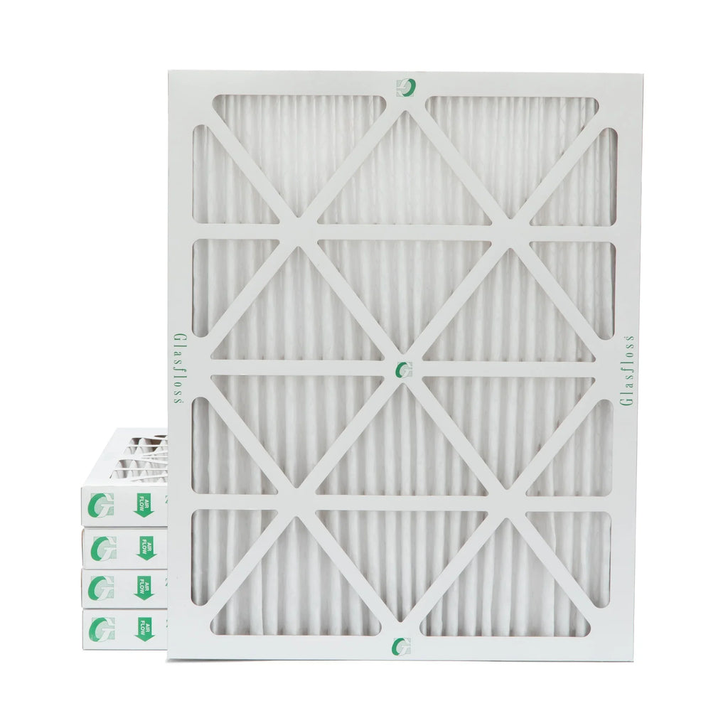 Filters 19-3/8 MERV Pleated 20x24x2 Quantity 10 HVAC 1-3/4 dimension: ( x 23-3/8 by Air ) 5 Glasfloss. x Exact