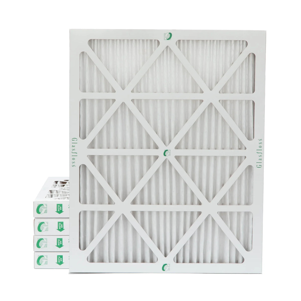 Filters 19-3/8 MERV Pleated 20x24x2 Quantity 10 HVAC 1-3/4 dimension: ( x 23-3/8 by Air ) 5 Glasfloss. x Exact