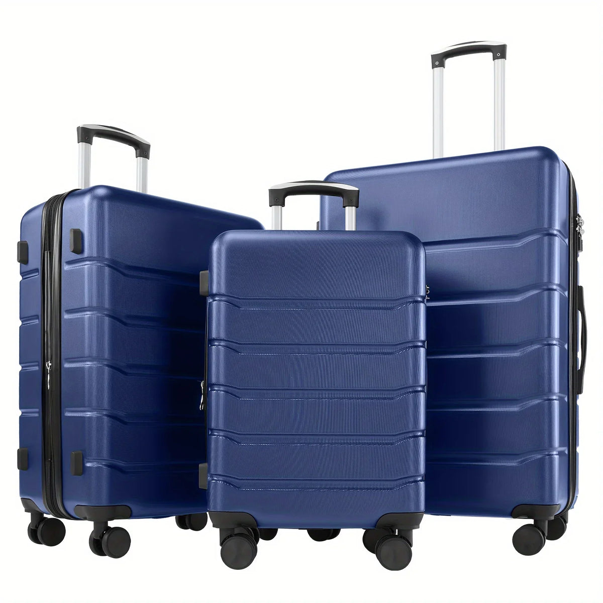 Spinner Convenient Trolley Lock, Wheels – Case – Suitcase Durable Secure Lightweight for Double Travel TSA Jetsetters Carry-On &