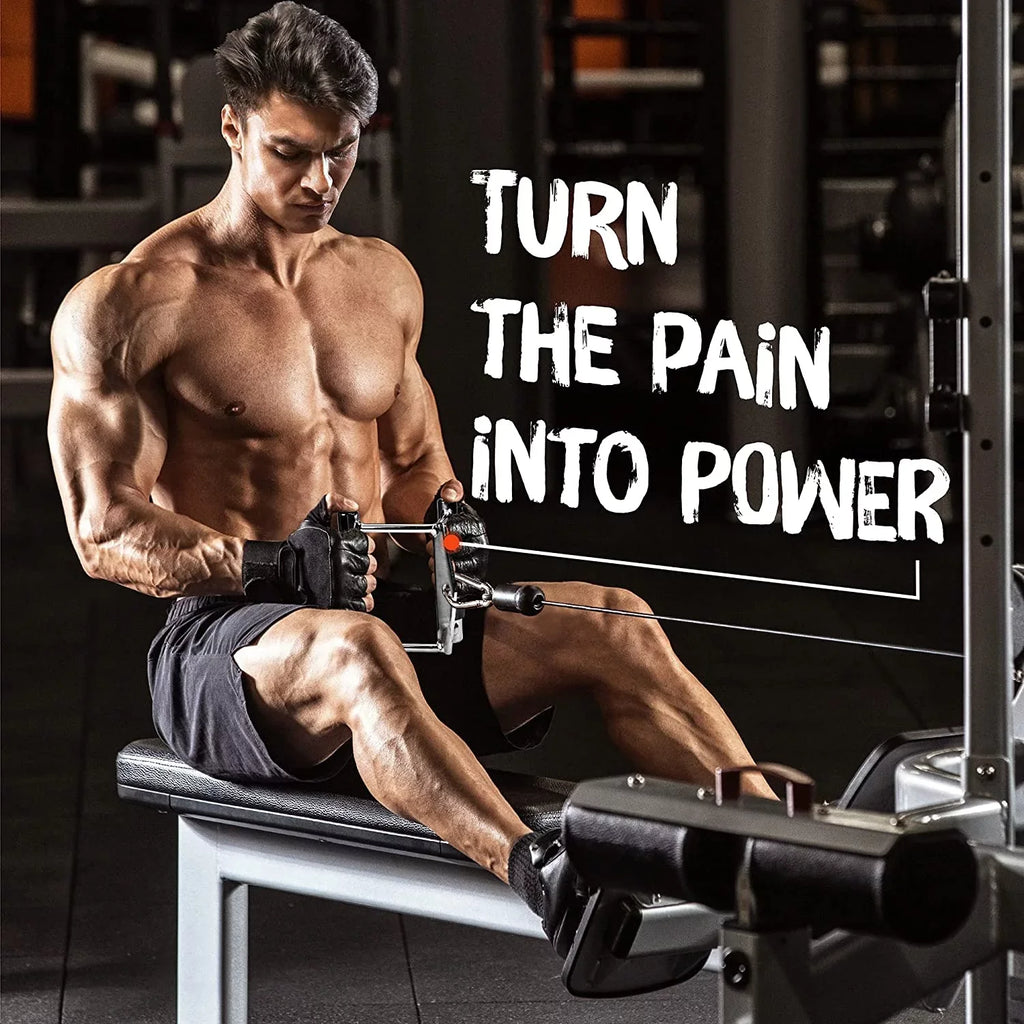 '+ Cable + Handle V-shaped Attachment D Tricep Bar Yes4All Rope Combo Double