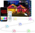 Lights, DIY Using, Remote 100ft Modes, and for Permanent Daily 72 exterior LED exterior Suitable with IP67 Work & RGB with Lights Alexa Holiday Eaves Waterproof, with Scene Lights