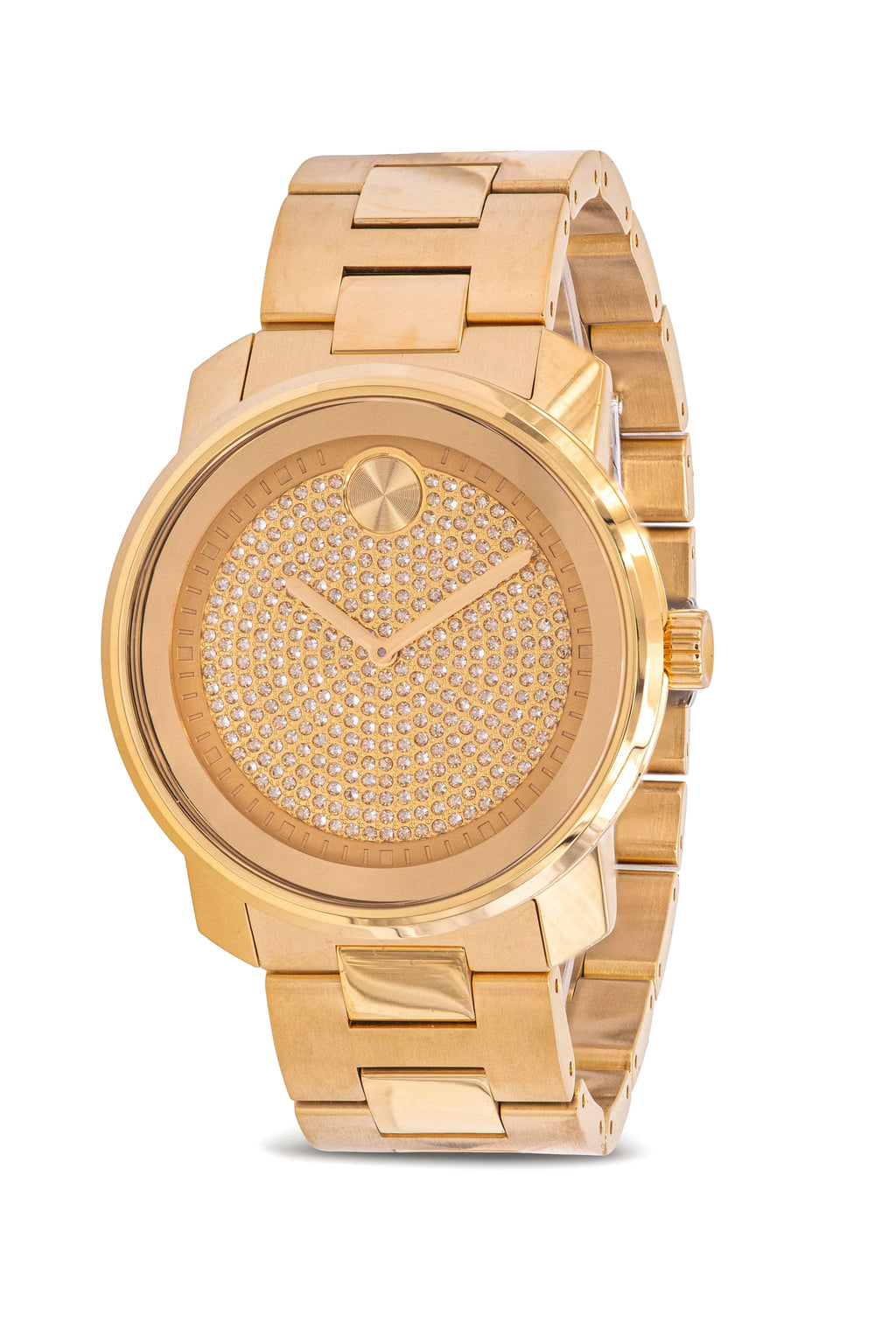 Yellow Mens Bold Ion 3600665 Steel Gold Watch Stainless Movado