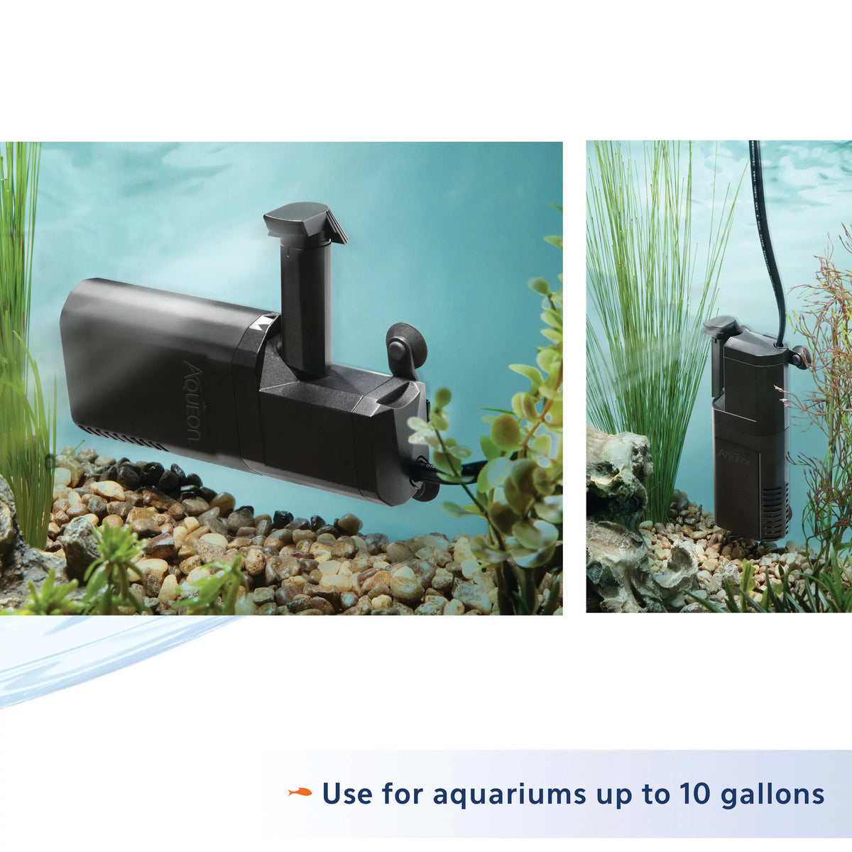 Aquarium Aqueon Gallons Internal AT10 Filter, Submersible