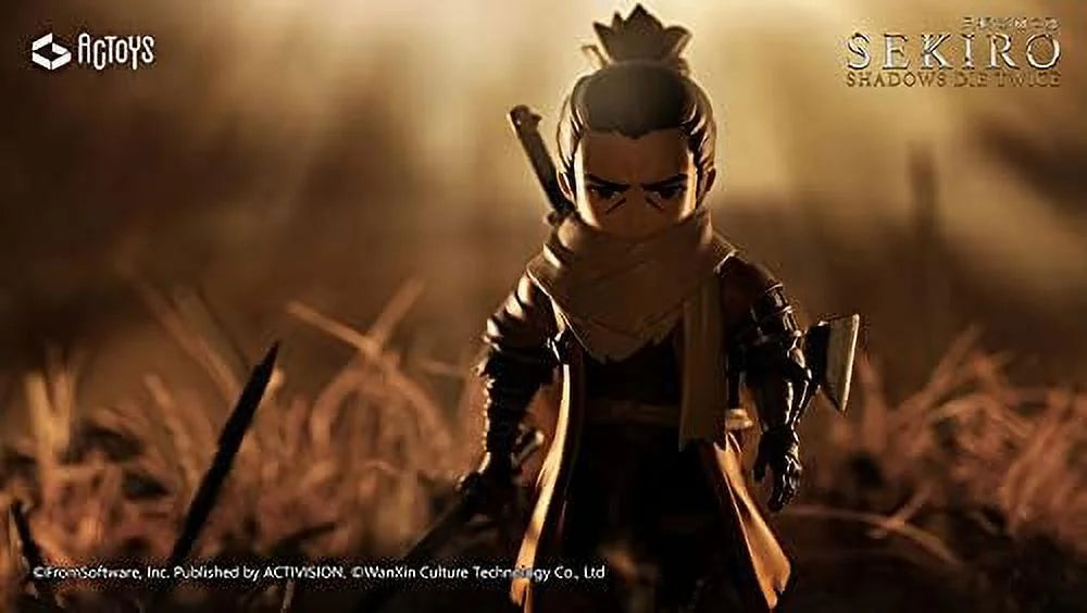 Twice Version Q Figure 6PC Sekiro Fullset ACTOYS inch Shadows 4.3 Die