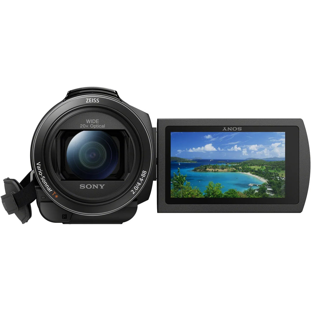 CMOS Digital Camcorder Exmor R Sensor with 4K Handycam Video AX43A